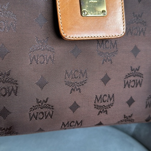 MCM Nylon Top Handle Bag - Picture 16 of 17